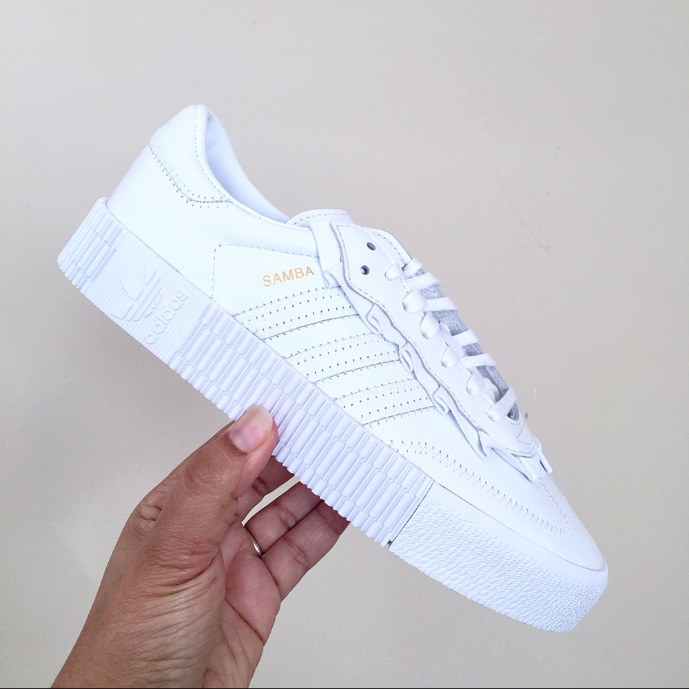 Adidas Sambarose White Ruffle - Picture 2 of 8